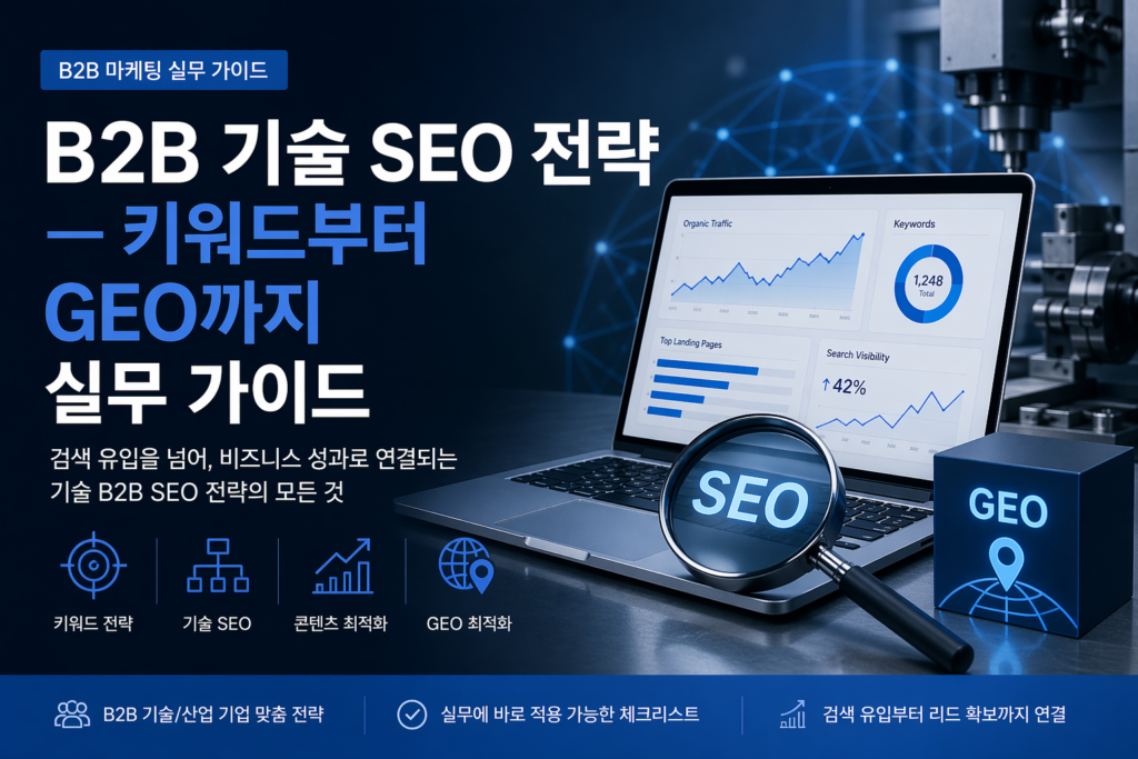 B2B 기술 SEO 전략 가이드